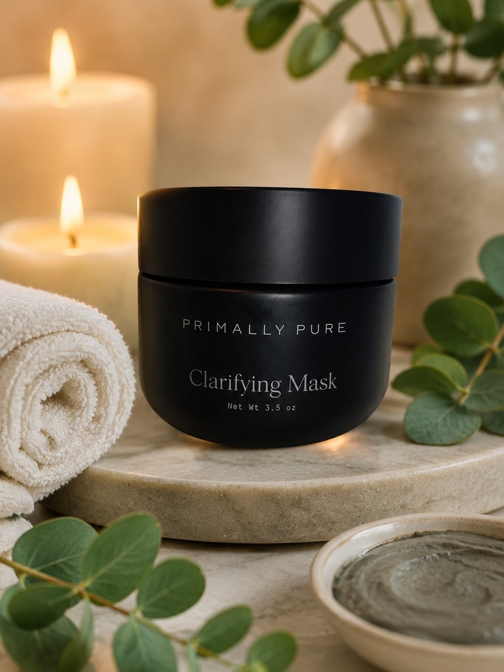 Primally Pure Clarifying Mask 3.5 Oz NEW